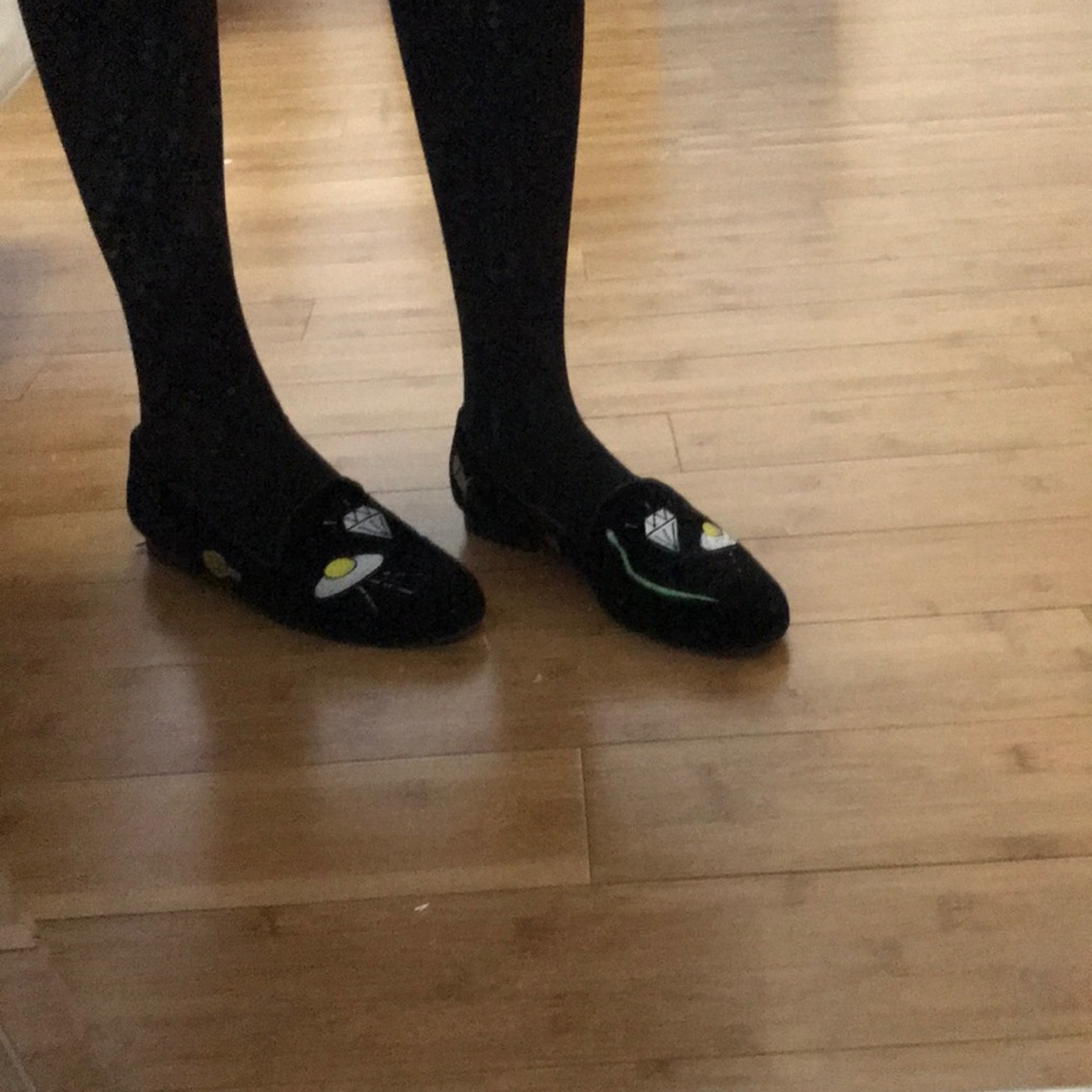 Jon Joseph veolour slip on flats